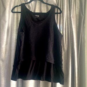 Apt 9 sleeveless layered shirt